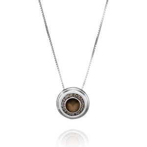 JOHN HARDY BEDEG SMOKY QUARTZ PENDANT